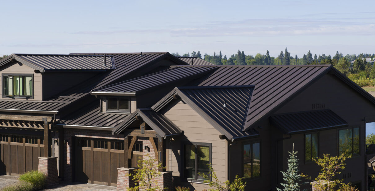 Residential metal roof